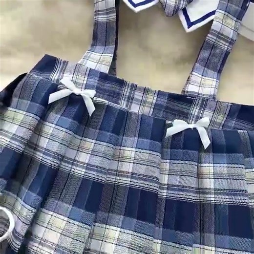 #JKUniform #Cosplay Cute Japanese Mini Skirt Dress | Off-Shoulder Pajama & Party Outfit 2025