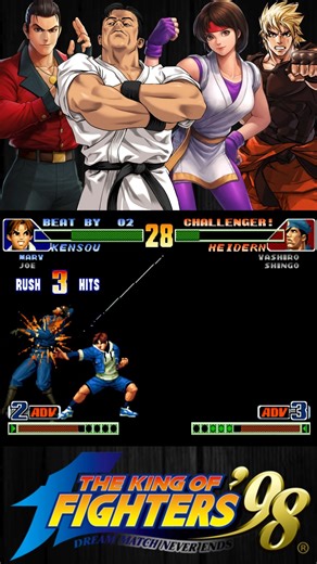 13K views · 116 reactions | The king of fighters 98 CB beautiful COMBO - #kof #kof2002 #fightcade #snk #combos | Scorpions Games | Facebook