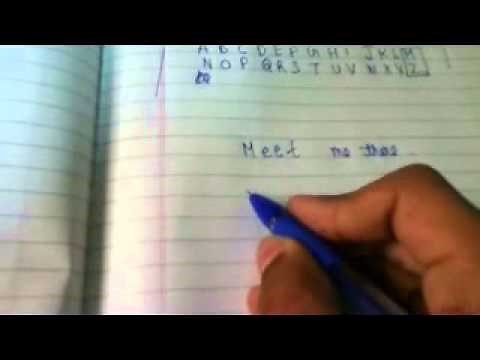 How to write in CODE ( Spy ) language ( Easiest and one of the best method ) | English |