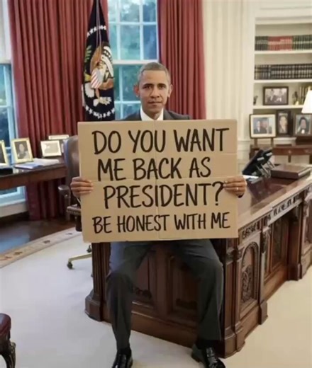 Do you want Barak Obama back back again?A. YESB. NOEveryone better answer this one correctly!!