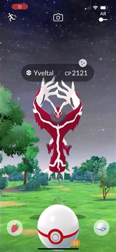 I Got a Shiny Legendary Yveltal in Pokémon GO!