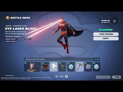Fortnite Chapter 6 Season 4 Battle Pass (All Rewards)