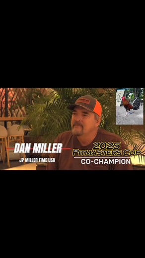 726 reactions · 90 shares | Dan miller the co-champion in world pet master cock derby this year the miller time. Credit to pet master and dan miller #viralchallenge | SF Bjc Gamefarm | Facebook