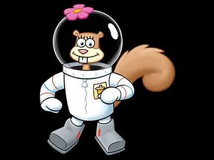 Sandy Cheeks screaming sound reversed