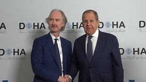 🇷🇺🇺🇳 Russia’s Foreign Minister Sergey #Lavrov holds a meeting with UN Secretary-General's Special Envoy for Syria Geir #Pedersen 📍 Doha, December 7 *** 🇷🇺🇺🇳 С.В.#Лавров проводит встречу со Специальным посланником Генсекретаря ООН по Сирии Г.Педерсеном 📍 Доха, 7 декабря | Russian Foreign Ministry - МИД России