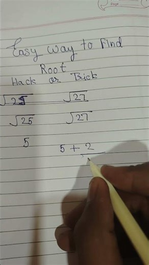 Easy way to Find root #shorts #trending #viral #education