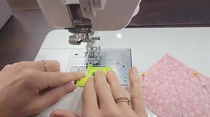 How to sew a ribbon star quilt block! Seam gauge: https://www.sewingpartsonline.com/products/seam-gauge-guide-sg600 Square ruler: https://www.sewingpartsonline.com/products/creative-grids-perfect-5-ruler #ribbonstarblock #quiltingforbeginners #quiltingtutorial #howtoquilt #quiltblock | Sewing Parts Online