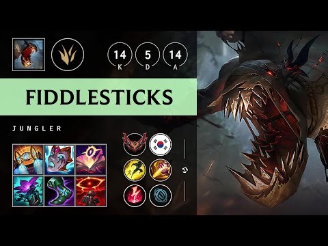 Fiddlesticks Jungle vs Hecarim: Legendary - KR Grandmaster Patch 14.20