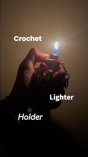 Crochet Lighter Holder🔥