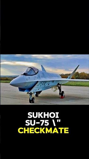 🚀 Su-75 "Checkmate" | Russia’s New 5th Gen Fighter Jet ✈️🔥, #shorts #moterviewusa