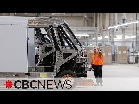 First Canadian-made electric delivery vans roll off the line at GM facility in Ontario