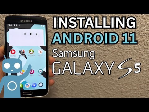 Installing Android 11 on the Galaxy S5 (Lineage OS 18.1)