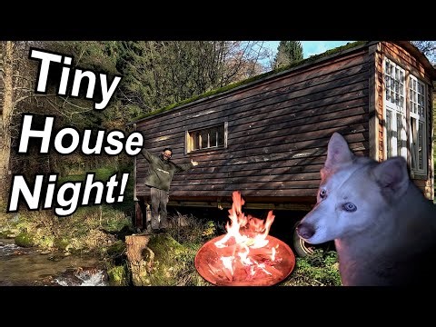 I Spent the Night in a DIY Tiny House on Wheels… and Things Got Wild!