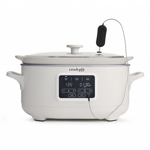 Crock-Pot Programmable 6-Quart Slow Cooker with Sous Vide, Oat Milk