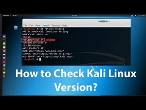 How to Check Kali Linux Version?