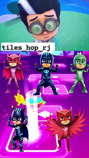 287K views · 1.1K reactions | PJ Masks - Owlette vs Gekko Vs Owlette Vs Gekko X Dance Song Tileshop #pjmask #owlette #gekko #tileshop #reels #shorts #dance #coffindance #baby #facebookviral #facebookreel #facebookreelsviral #trendingreelsvideo | Tiles Hop | Facebook