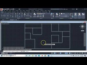 PLAN DRAWING IN 2D AUTOCAD 2020, PART 1 OF 3. COMPLETE HOUSE PLAN IN AUTOCAD