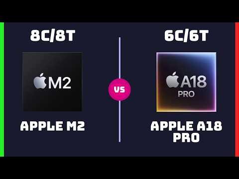 Apple M2 vs Apple A18 Pro (MacBook) – CPU Comparison