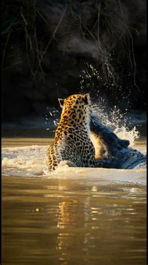 Leopard vs Crocodile Who Wins This Epic Battle?