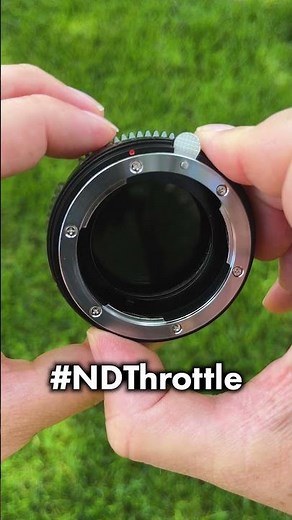 A Lens Adapter with Built In VND Filtration - ND Throttle