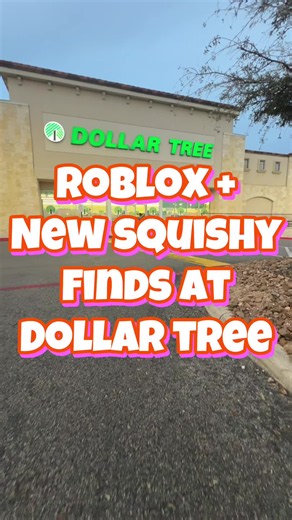 Dollar Tree has Roblox gift cards AND I found some adorable new glitter squishies! 👀 If Roblox is on somebody’s Christmas or birthday list, definitely keep an eye out for these. #DollarTree #DollarTreeFinds #Roblox #RobloxGiftCard #DollarTreeDeals. Dollar Tree Roblox gift cards • Roblox gift card deal • Roblox gift cards 2026 • Dollar Tree Roblox • Roblox Christmas gifts • Roblox gifts for kids • Dollar Tree new finds 2026 • Dollar Tree toys • glitter squishy • glitter squishies • new Dollar Tr