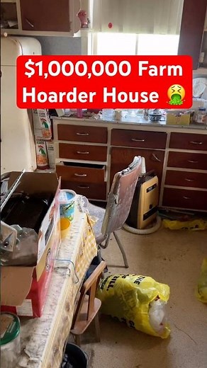 the worst $1M farm hoarder house i've ever seen #extreme #hoarding