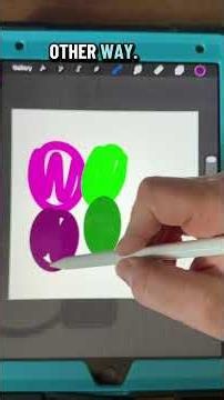 How to use the complementary color wheel in procreate, digital art