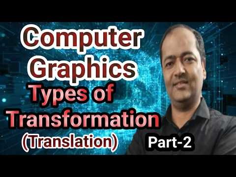 Transformation Types | Computer Graphics | Translation | Important Questions #bca401 #ccs