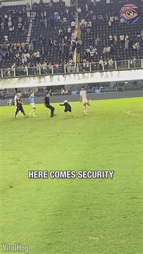 Girl runs onto field to hug soccer plays | Bright Side