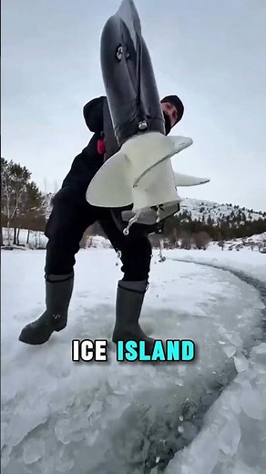 This Frozen Lake Idea Is Insane 🤯 #liriklagu