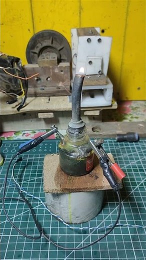 DAY of Experiments is live! making Hydrogen gas using 12 v battery! let's see