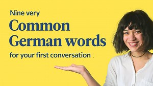 6.1K views · 86 reactions | Let's say you meet an interesting German and would like to introduce yourself... Learn the 9 words you'll need! | Babbel | Facebook