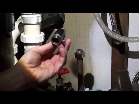 How To Remove A Shutoff Valve From A Copper Pipe