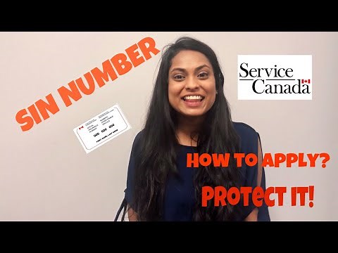 What is SIN number and how to apply || Living in Canada