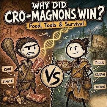 🧬 Why Did Cro‑Magnons Win? — The Shocking Truth #history
