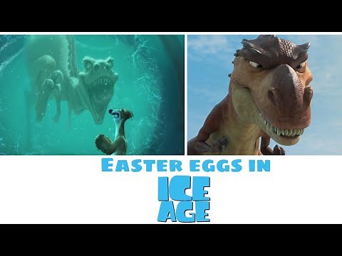 Easter eggs in Ice Age