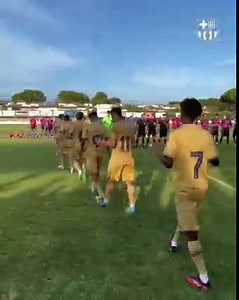 ⌚️ Comença el partit! ⚽️ FC L’Escala 🆚 Barça Atlètic 📍 Municipal Nou Miramar 🖥 Barça TV #ForçaBarça 💙❤️ | FC Barcelona B