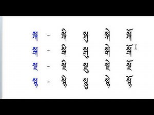 Basic Tibetan Reading Part 10