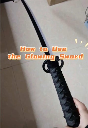 How to Use a Glowing Sword: Step-by-Step Tutorial