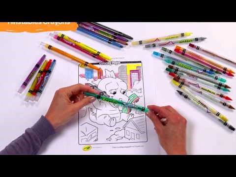 Crayola Twistables Crayons & Colored Pencils - Assorted Product Demo