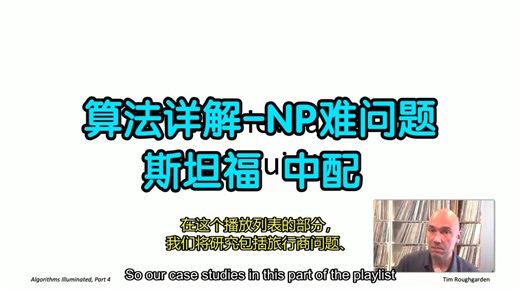 算法详解-NP难问题-斯坦福【中配 中字】