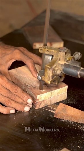 Carving Wood to Make Cloth Brush