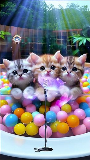 My 3 cats are all fat. Singing Cats #cutecats #kittycatsong