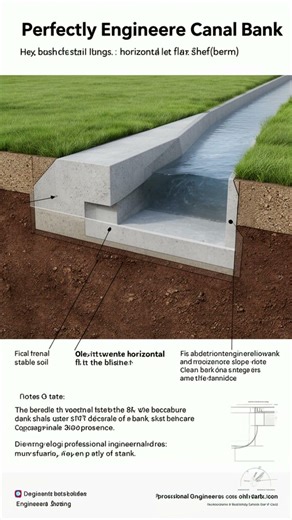 Drainage Canal Berm