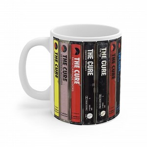 Retro the Cure Cassette Tapes Mug - the Cure Coffee Cup - Robert Smith Mug - Etsy