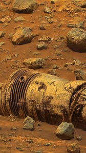 74K views · 1.3K reactions | At first glance, these objects on the Martian surface look like unknown tools or machines. But Mars is a master illusionist. Extreme winds, dust storms, temperature changes, and erosion slowly carve rocks into shapes that can resemble human-made objects. #Mars #MarsSurface #marsrover #NASA #fblifestyle | Mars journey | Facebook