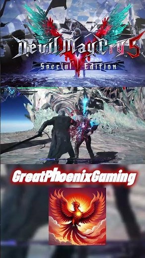 Dante vs Vergil's Final Showdown (DMC 5) | Shall Never Surrender [EPIC FIGHT] #devilmaycry #shorts