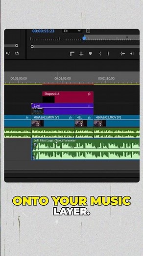 How To Balance Voice & Music In Premiere Pro #premierepro #premiereprotips #premiereprotutorial
