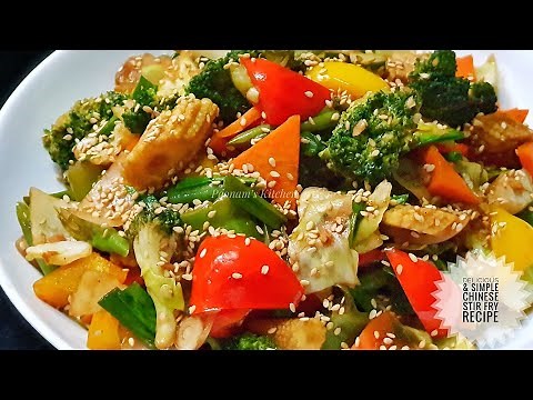 Vegetable Stir Fry Recipe/ Restaurant Style Stir Fry Recipe - How to make Stir Fry at home