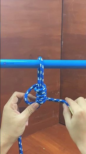 How to Tie a Super Tight No-Slip Knot with Rope! 🔒🪢 #RopeKnot #DIYHack